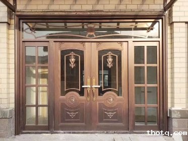 铜门工程案例