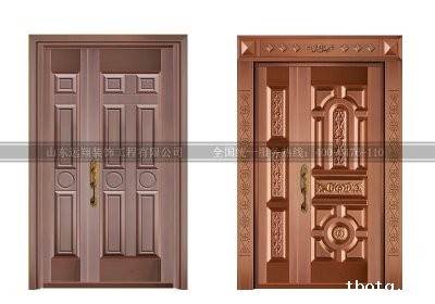 实板铜门-003