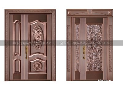 实板铜门-004