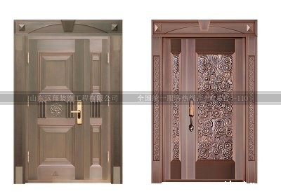 实板铜门-006