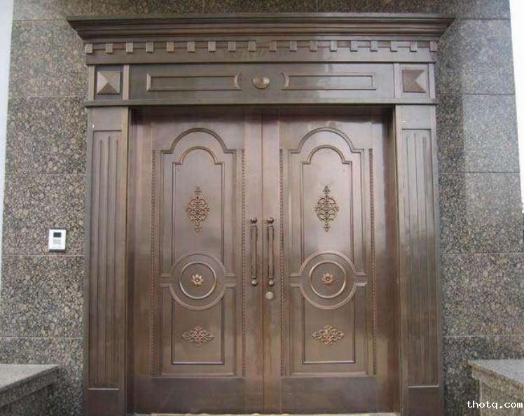 别墅铜门,别墅铜门厂家